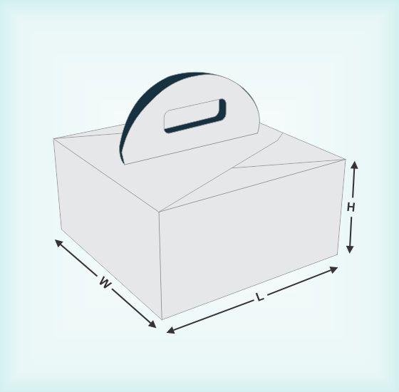No Glue Cake Boxes