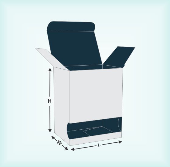 Perforated Dispenser Box