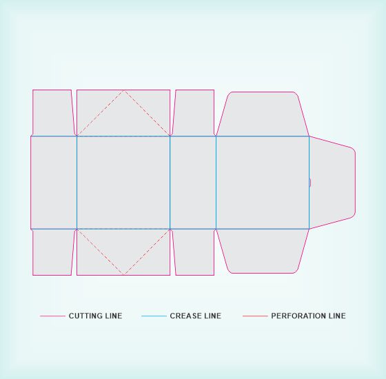 4 Corner Tray Tuck Top