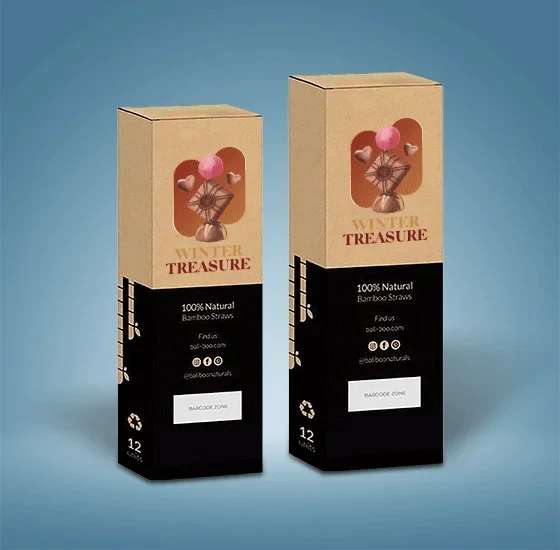 Kraft Die Cut Boxes
