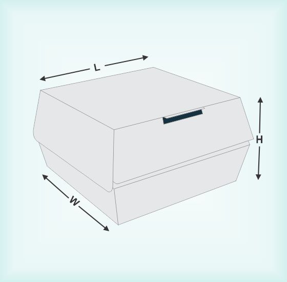 Burger Box Template