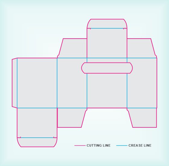 Perforated Dispenser Box