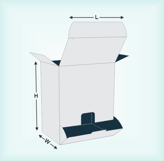Flip Out Open Dispenser Box