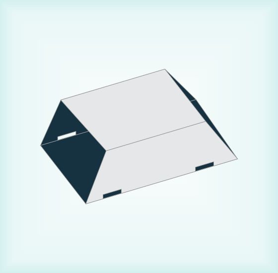 Sleeve With Tapered Side Panel