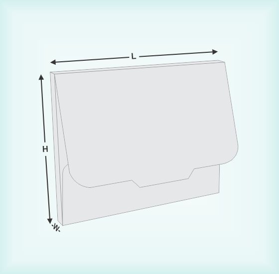 Gusset Folder With Lock
