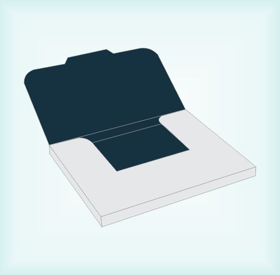 Gusset Folder With Lock