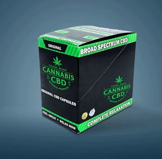 Custom CBD Capsule Boxes
