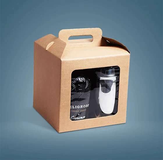 Kraft Gable Boxes