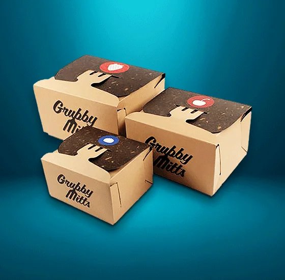 Kraft Die Cut Boxes