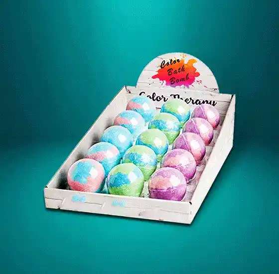 Bath Bomb Display Boxes
