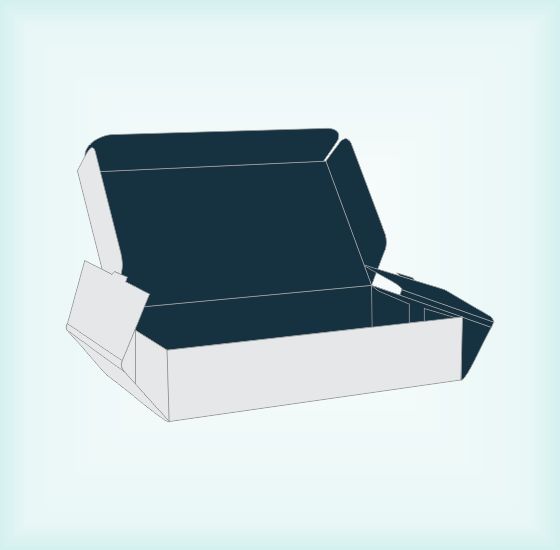 Roll End Tuck Top With Dust Flaps