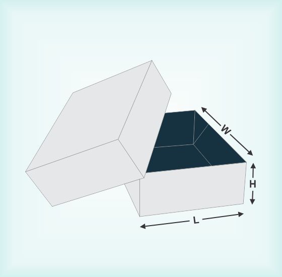 Collapsible 4 Corner Tray & Lid