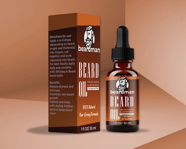 Beard Oil Boxes