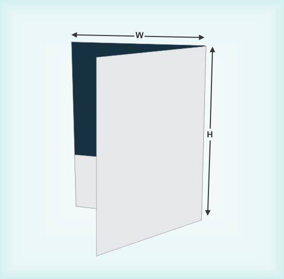 Pocket Folder With Business Card Slit