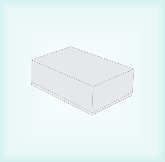Double Glued Side Wall Tray & Lid