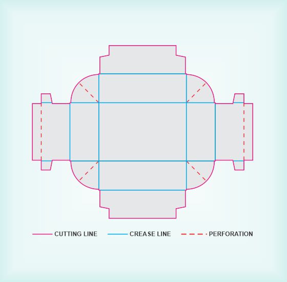 Double Glued Side Wall Tray & Lid