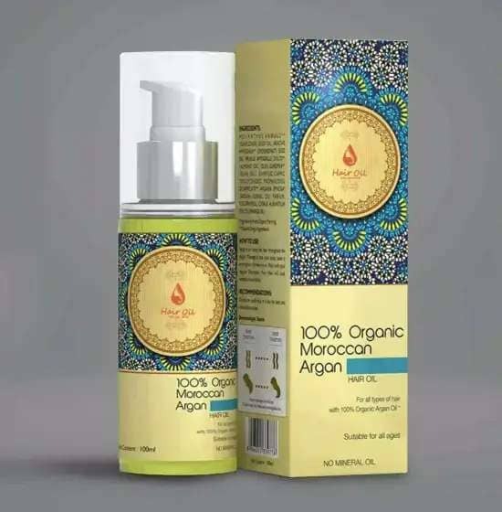 Hair Oil Boxes